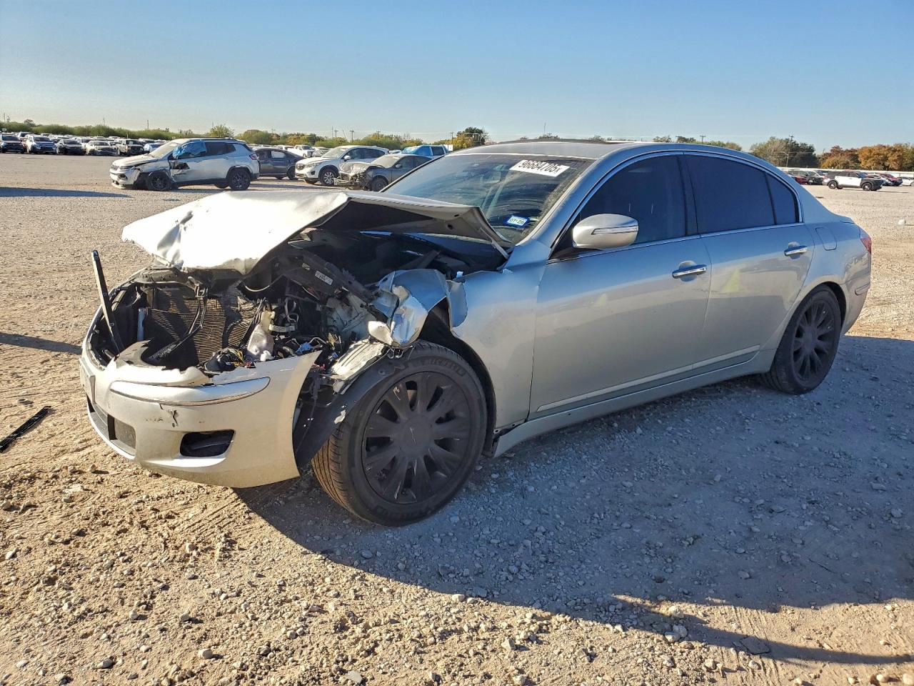 2011 Hyundai Genesis VIN KMHGC4DE4BU140689 photo 1