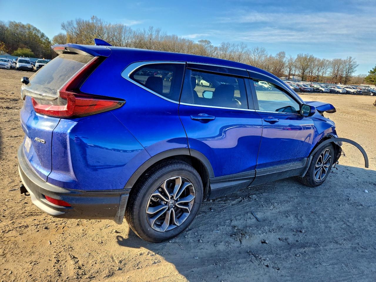 2021 Honda Crv VIN 7FARW2H55ME013808 photo 3