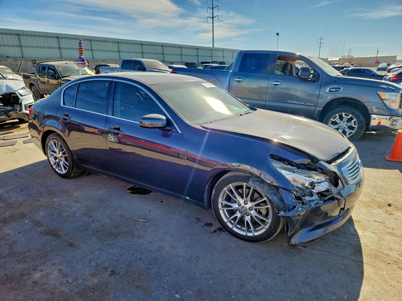 2008 Infiniti G35 VIN JNKBV61EX8M222426 photo 4