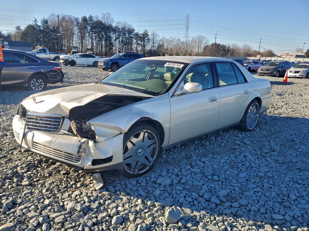 2001 Cadillac Deville VIN 1G6KD54Y81U167648 photo 1