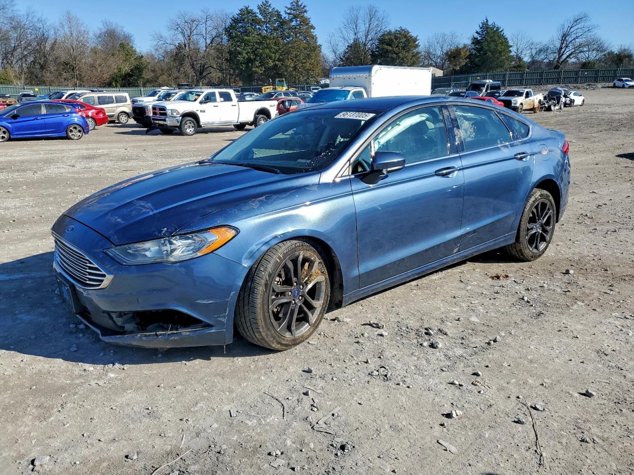 2018 Ford Fusion VIN 3FA6P0H90JR254081 photo 1