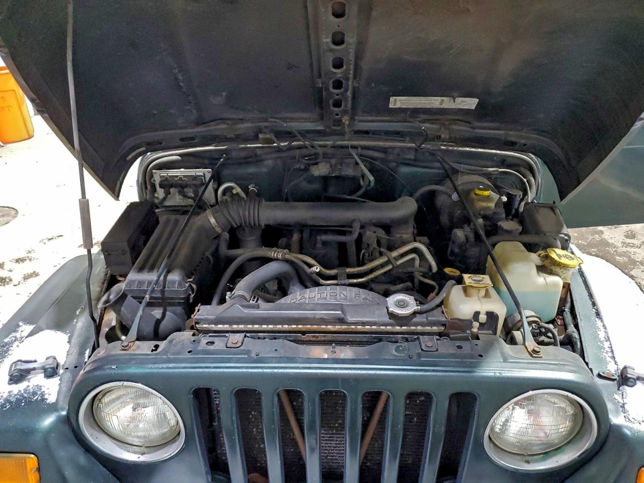 2001 Jeep Wrangler / VIN 1J4FA59S81P368440 photo 11