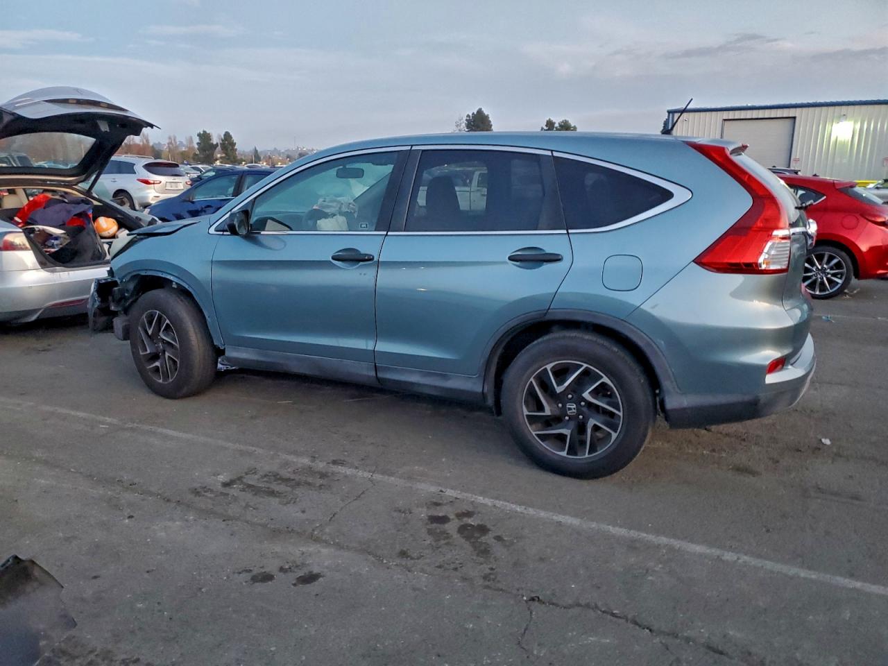 2016 Honda Crv VIN 2HKRM3H48GH527303 photo 2