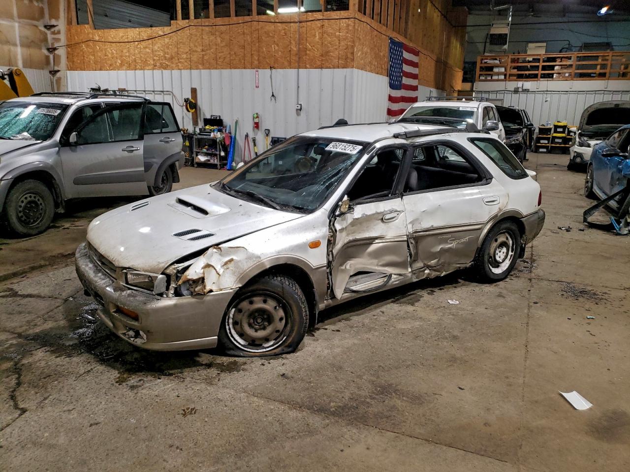 2000 Subaru Impreza VIN JF1GF4857YG808004 photo 1