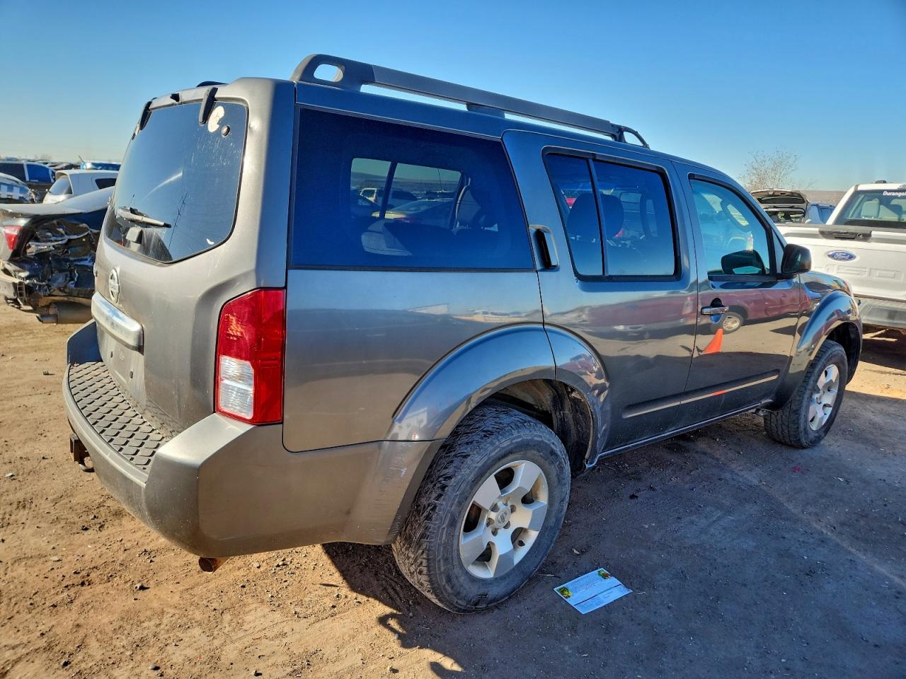 2008 Niss Pathfinder VIN 5N1AR18B78C638354 photo 3