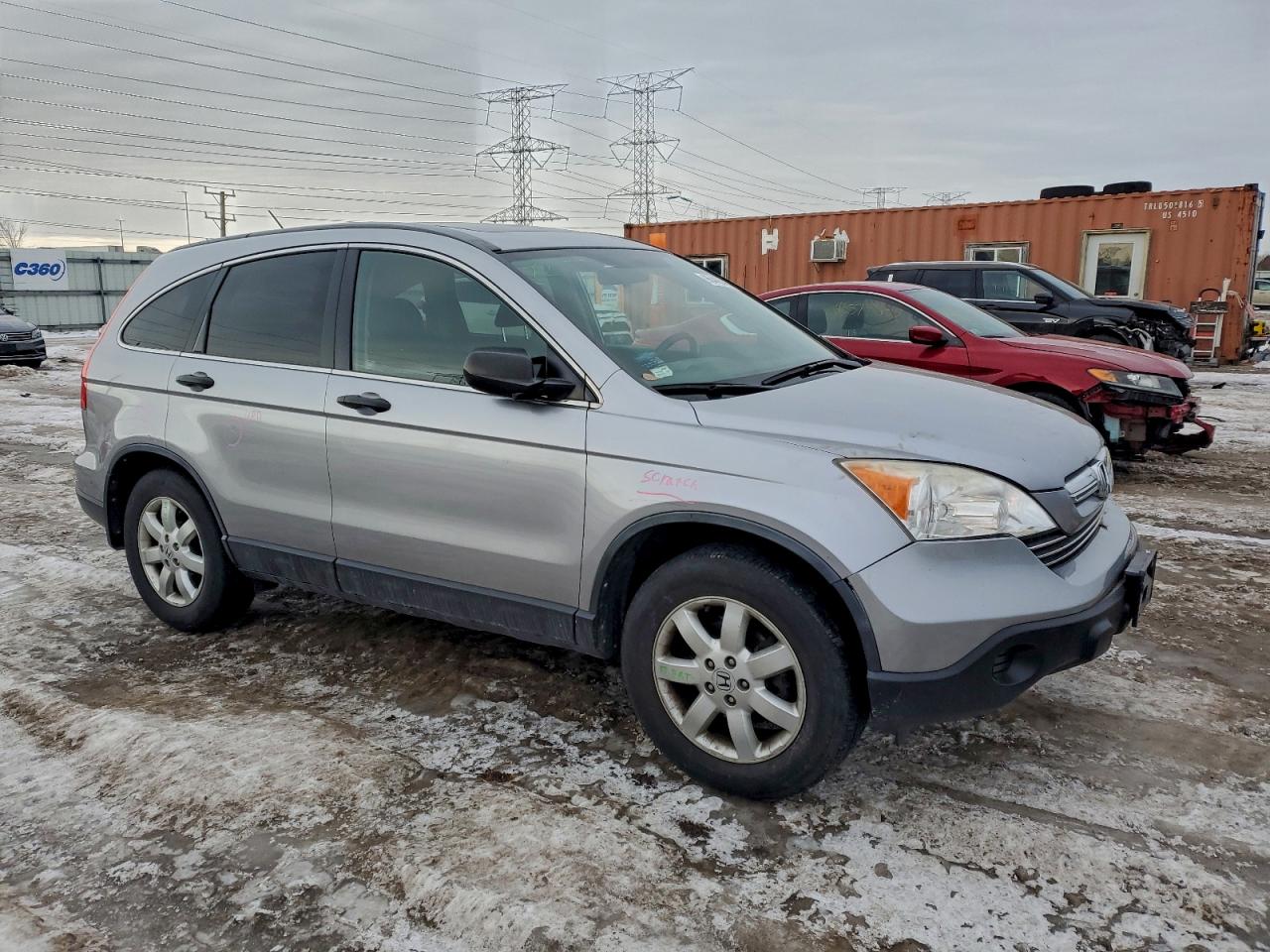 2008 Honda Crv VIN JHLRE38588C057523 photo 4
