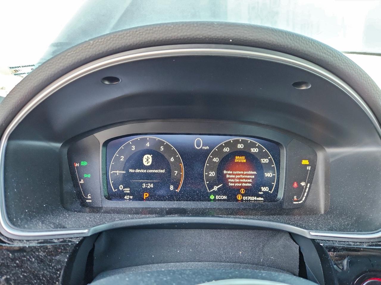 2024 Honda Civic VIN 2HGFE1F90RH337575 photo 9