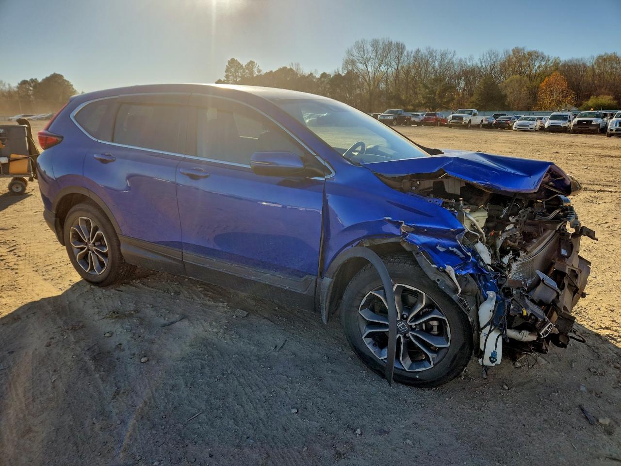 2021 Honda Crv VIN 7FARW2H55ME013808 photo 4
