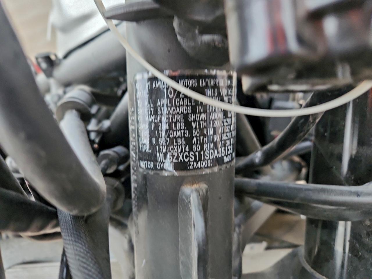 2025 Kawasaki All other VIN ML5ZXCS11SDA35133 photo 10