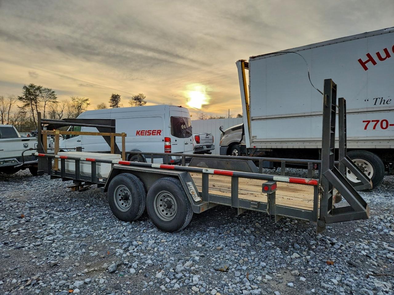 2020 TEXAS BRAGG ED20BPGN14 EQUIPMENT TRAILER VIN 17XFG2026L1095339 photo 3