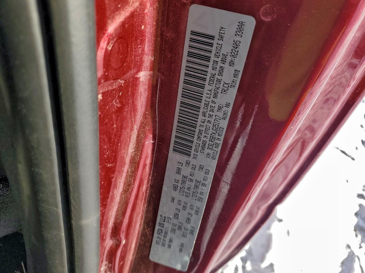 2018 Ram All models VIN 3C6LR5BTXJG251717 photo 12