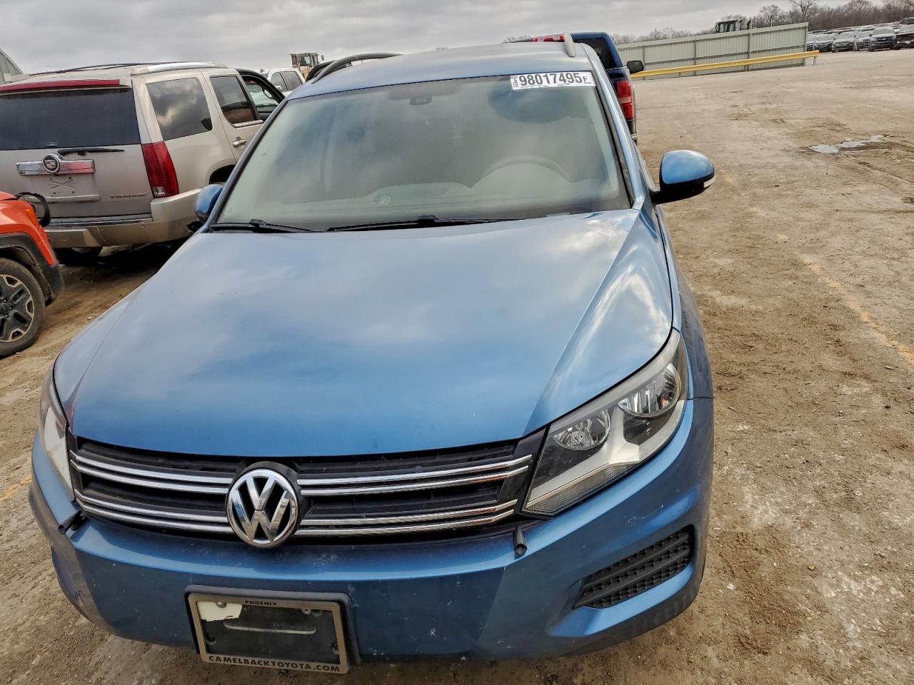 2017 Volkswagen Tiguan VIN WVGAV7AX3HK024220 photo 5