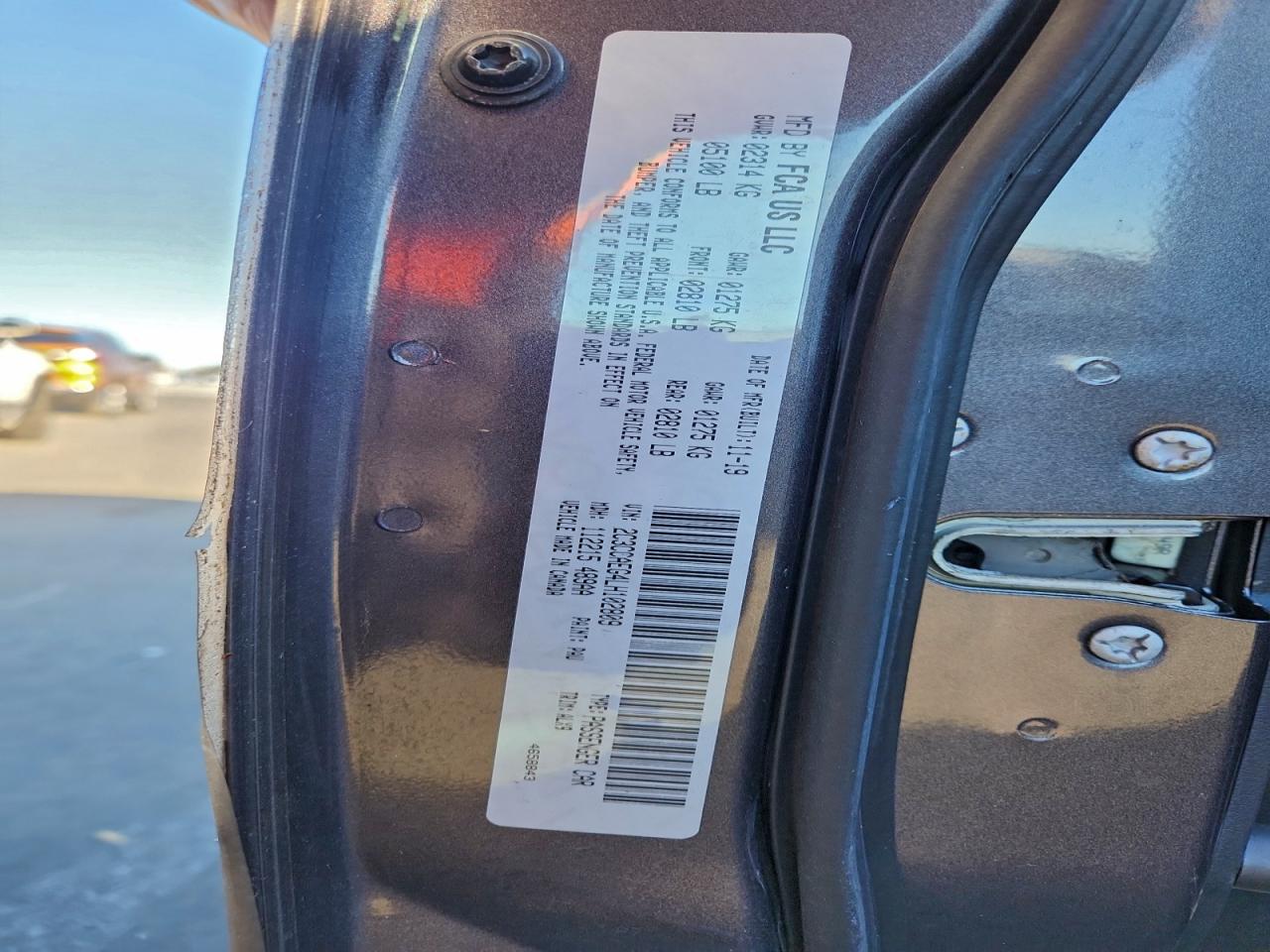 2020 Chrysler 300 VIN 2C3CCAEG4LH102809 photo 12