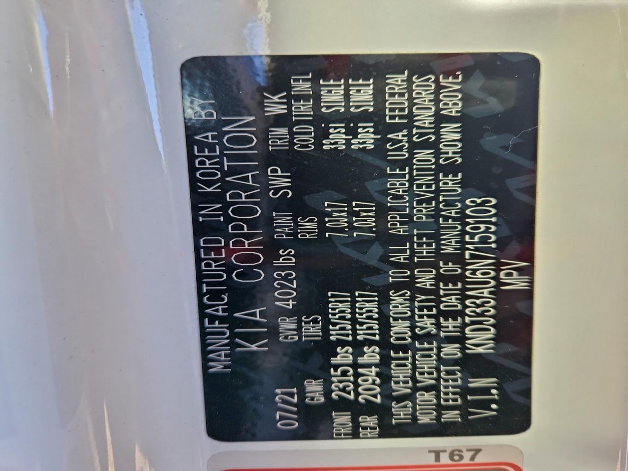 2022 Kia Soul VIN KNDJ33AU6N7159103 photo 12
