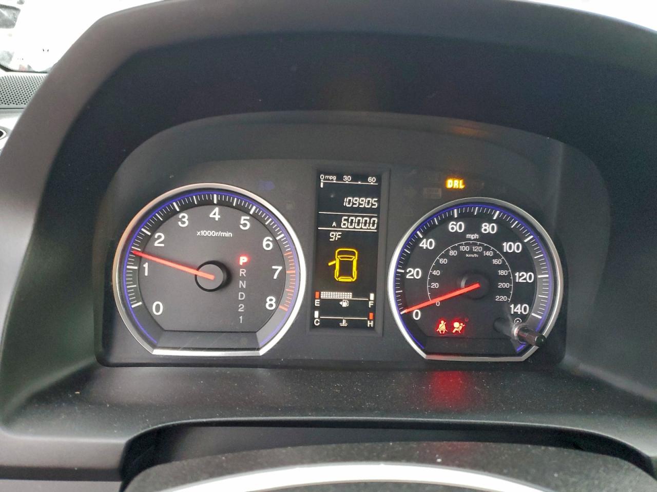 2008 Honda Crv VIN JHLRE38588C057523 photo 9
