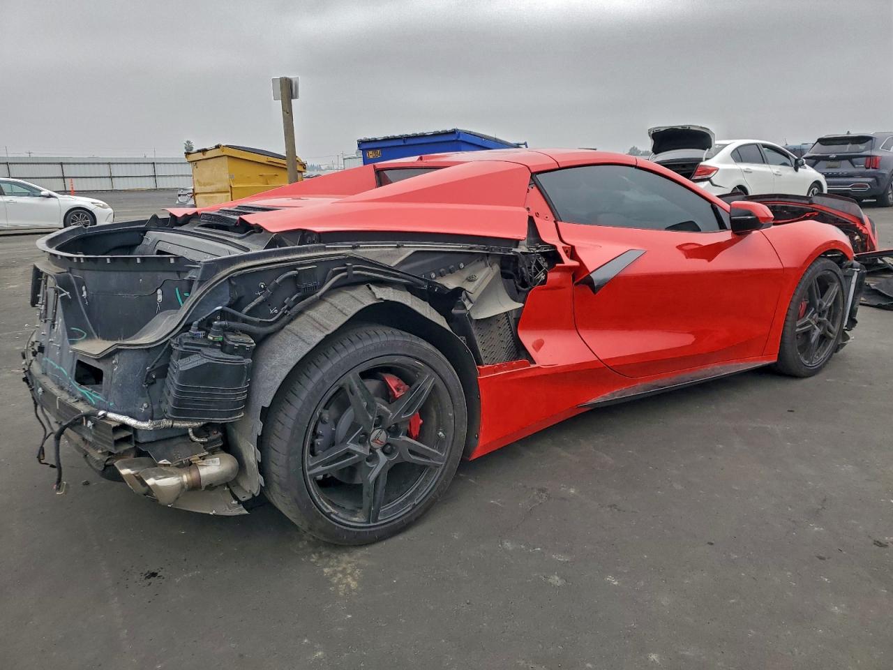 2021 CHEV Corvette VIN 1G1YB3D45M5118364 photo 3