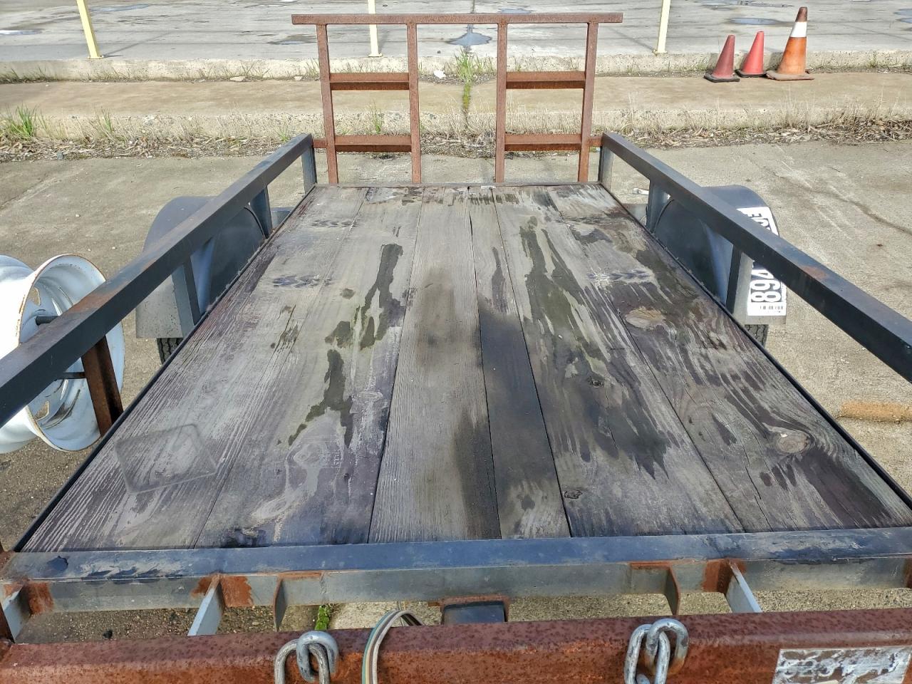 1989 TEXAS BRAGG 4X8LB UTILITY TRAILER VIN 17XFB081XK1893145 photo 8