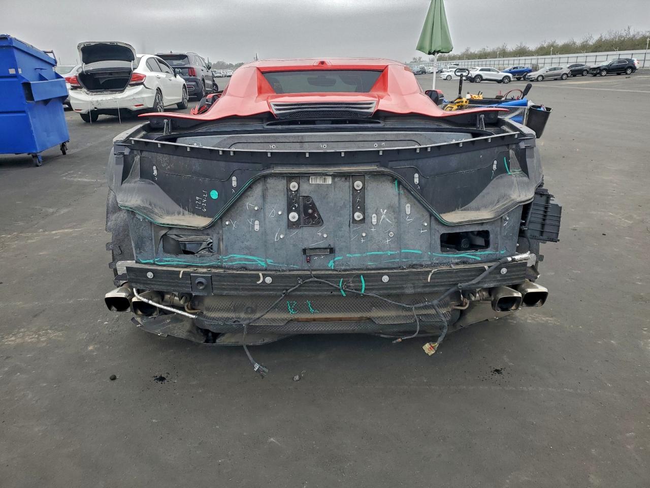 2021 CHEV Corvette VIN 1G1YB3D45M5118364 photo 6