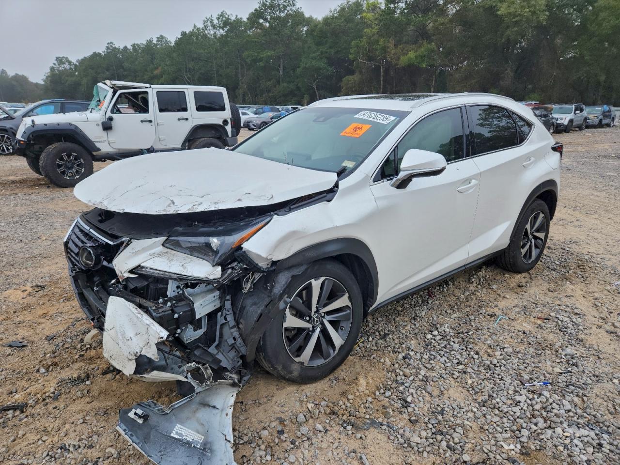 2018 Lexus Nx VIN JTJYARBZ7J2106299 photo 1