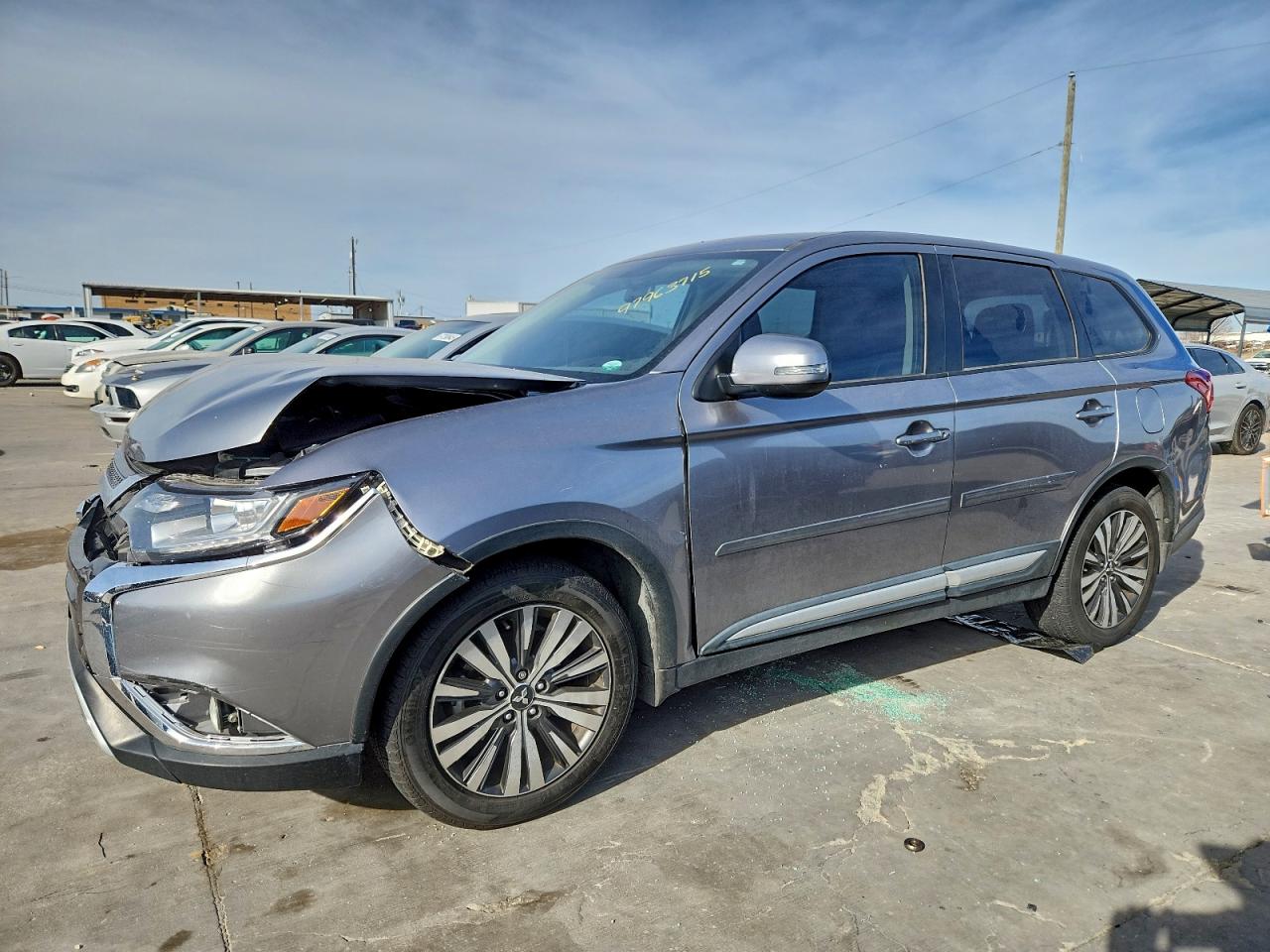 2019 Mitsubishi Outlander VIN JA4AD3A3XKZ010224 photo 1