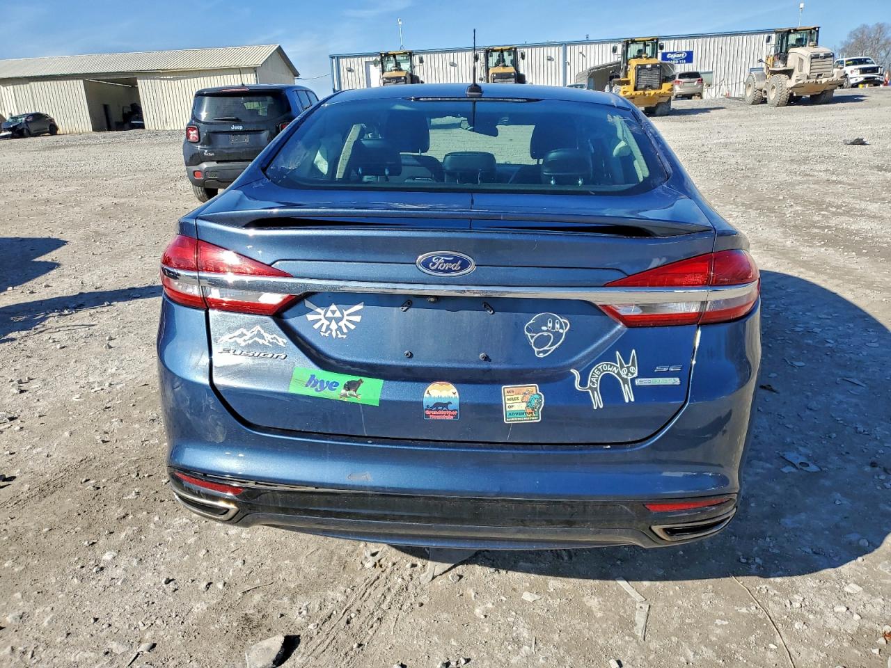 2018 Ford Fusion VIN 3FA6P0H90JR254081 photo 6
