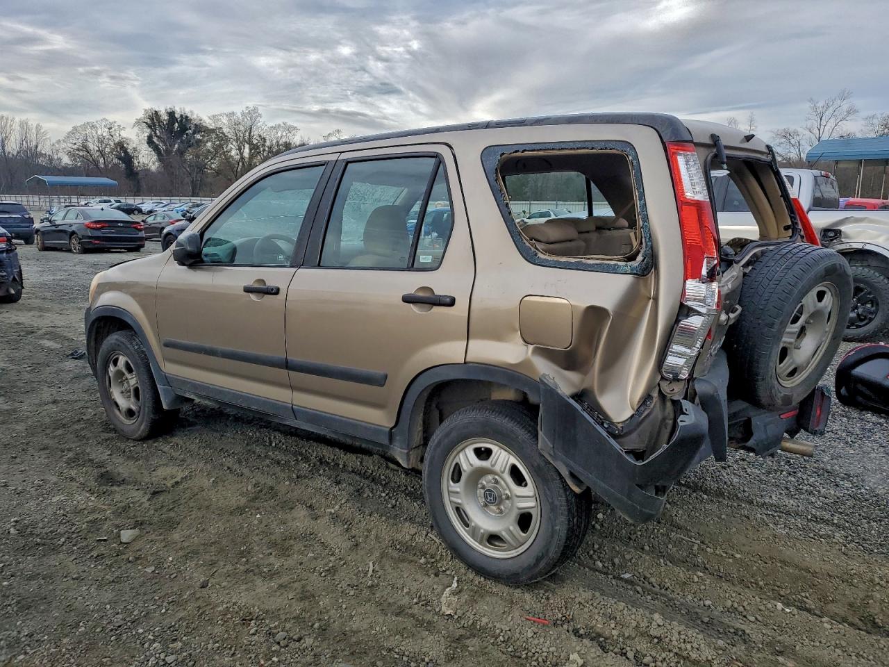 2006 Honda Crv VIN SHSRD785X6U424535 photo 2