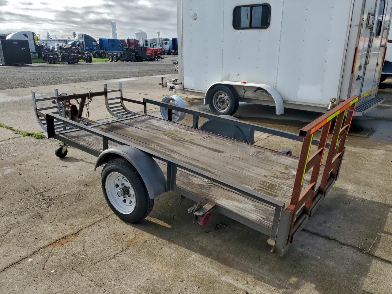 1989 TEXAS BRAGG 4X8LB UTILITY TRAILER VIN 17XFB081XK1893145 photo 4