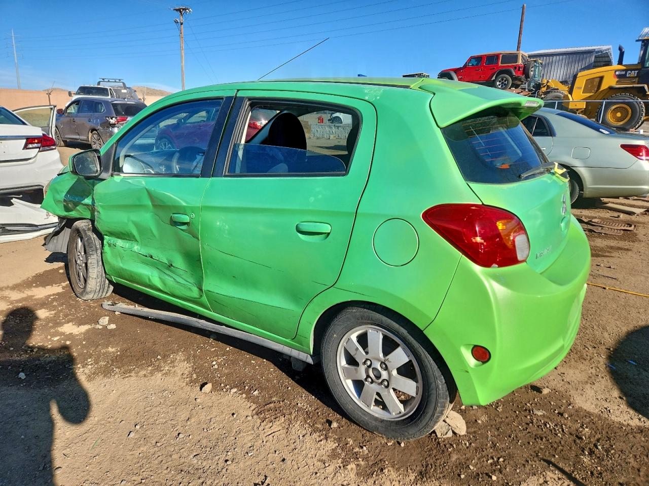 2014 MITSUBISHI Mirage VIN ML32A4HJ3EH018028 photo 2