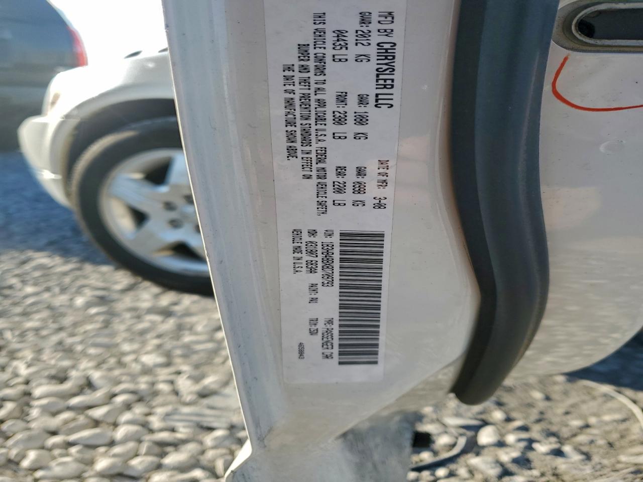 2008 Dodge Caliber VIN 1B3HB48BX8D709793 photo 12
