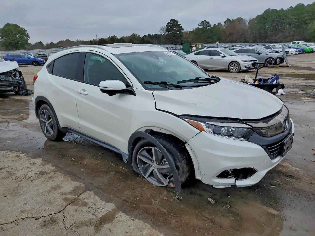 2021 Honda Hr-v VIN 3CZRU5H5XMM714272 photo 4