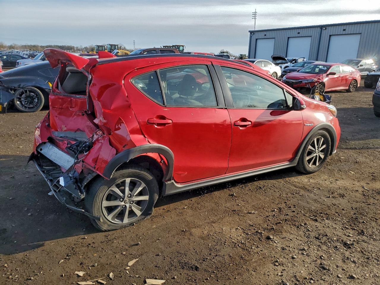 2018 Toyota Prius VIN JTDKDTB31J1602066 photo 3