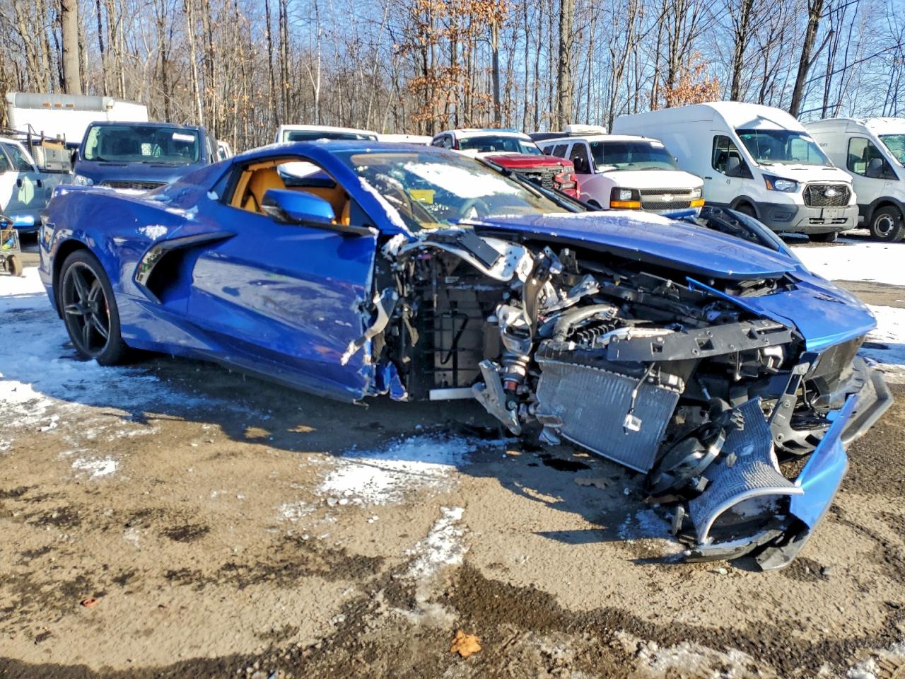2021 Chevrolet Corvette VIN 1G1YC3D47M5109212 photo 4