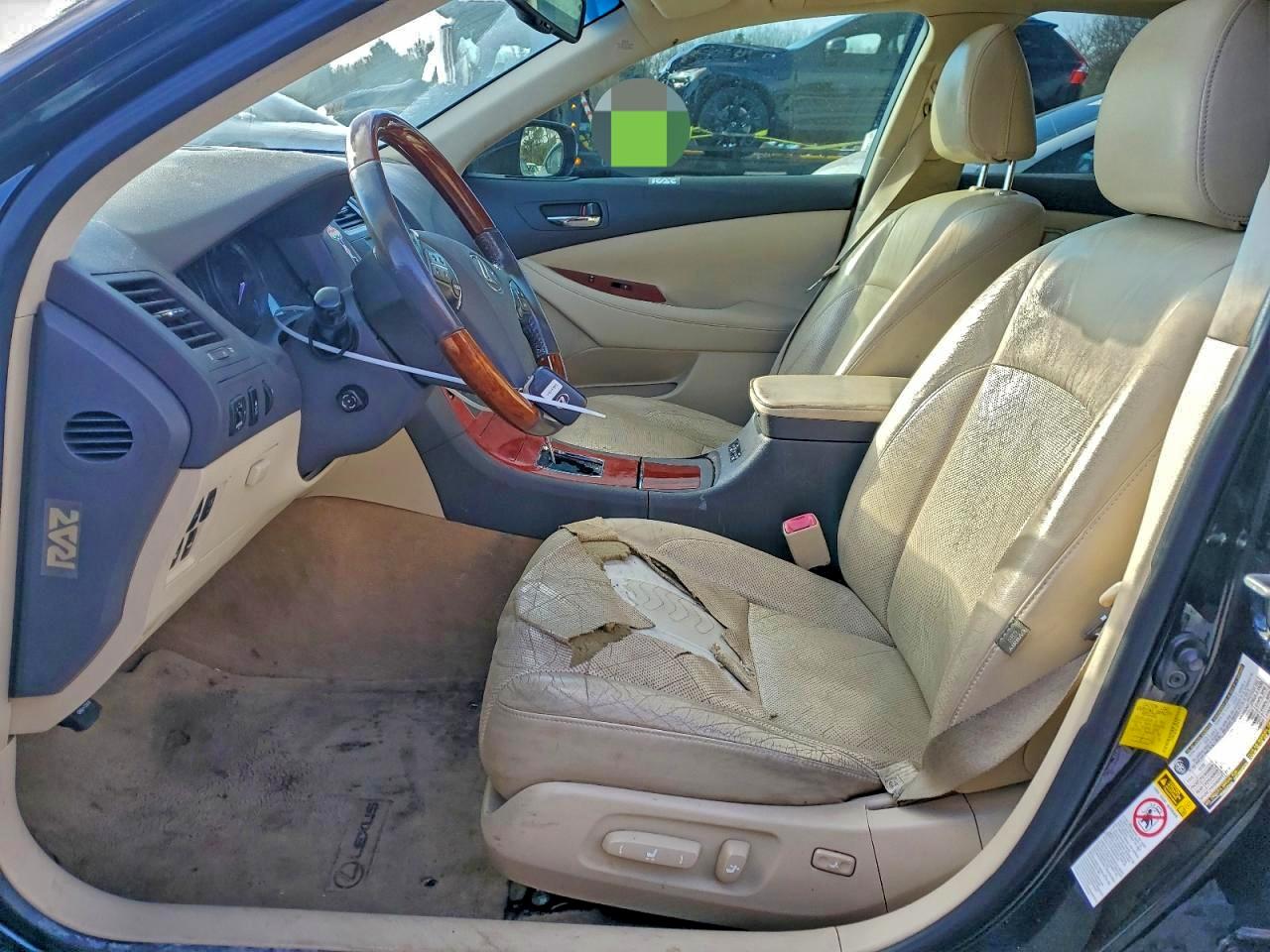 2012 Lexus ES350 VIN JTHBK1EG8C2476518 photo 7