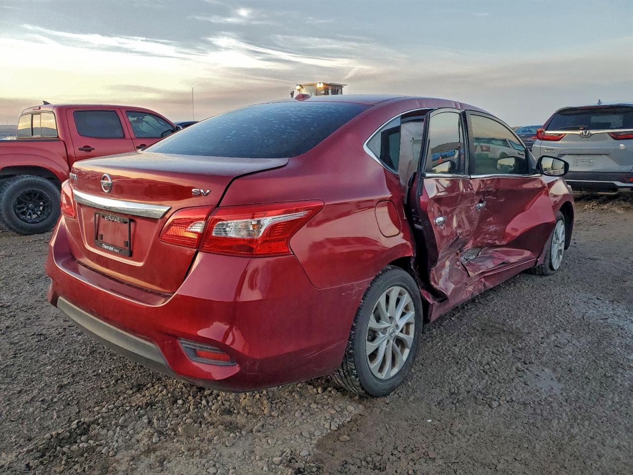 2019 NISS Sentra VIN 3N1AB7APXKY275888 photo 3